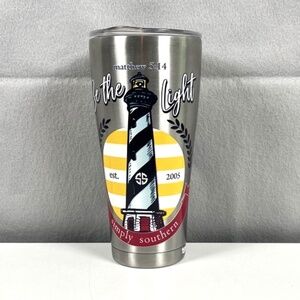 Tervis 30oz Stainless Steel Tumbler Simply Southern "Be the Light" Matthew 5:14
